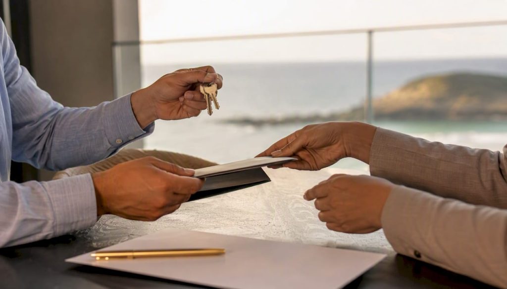 Firma del contrato de arras entre las partes
