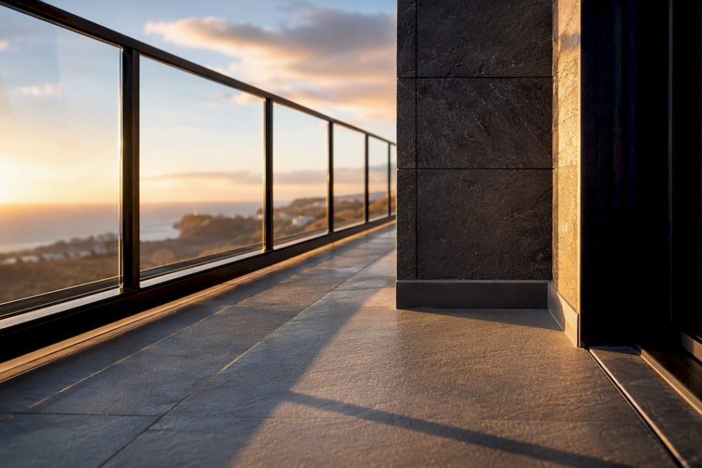 Detalle arquitectónico de una vivienda en Tenerife
