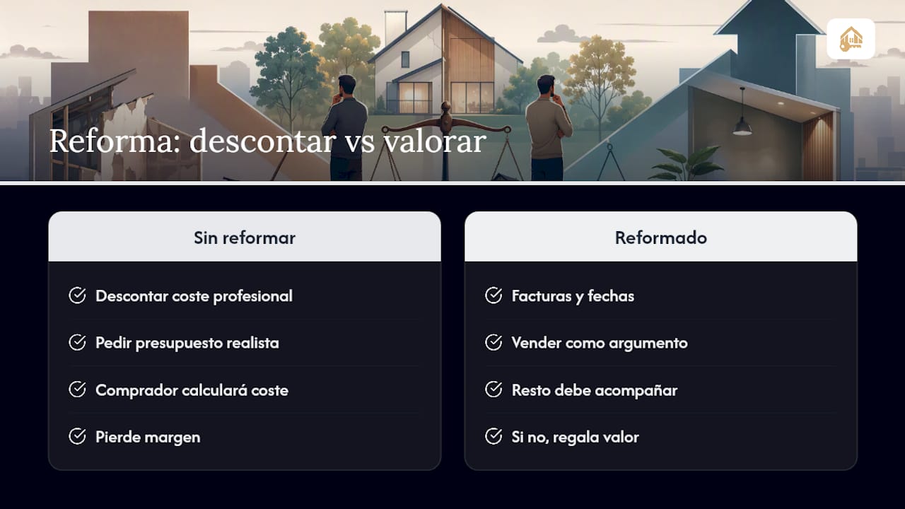 Ajuste del precio basado en los costes de la reforma