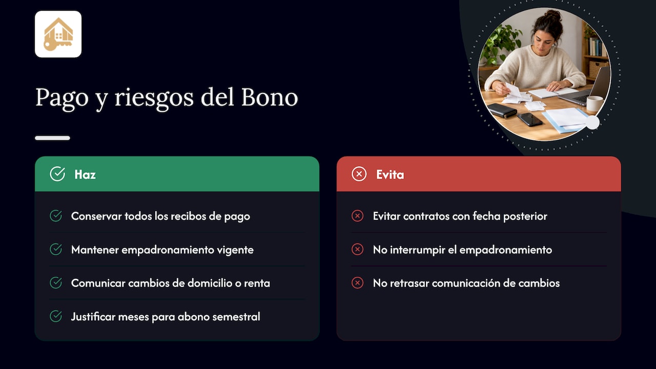 Pago de la ayuda: abonos, retroactividad y riesgos de perder el derecho — overview diagram