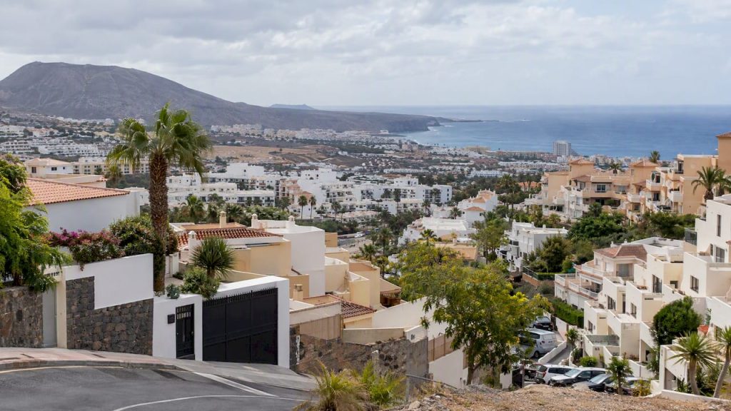Barrios habitacionales del sur de Tenerife